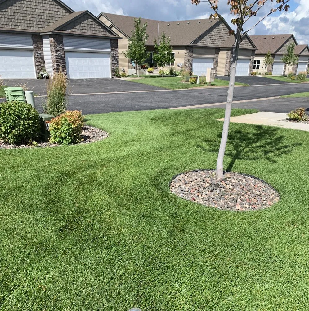 Professional landscape installation in St. Michael, MN by Juris Outdoor