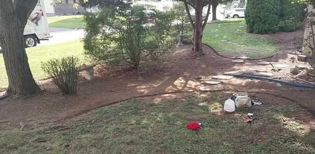 Custom landscape design in Hummelstown, PA by Just 2 Kids And An Old Man