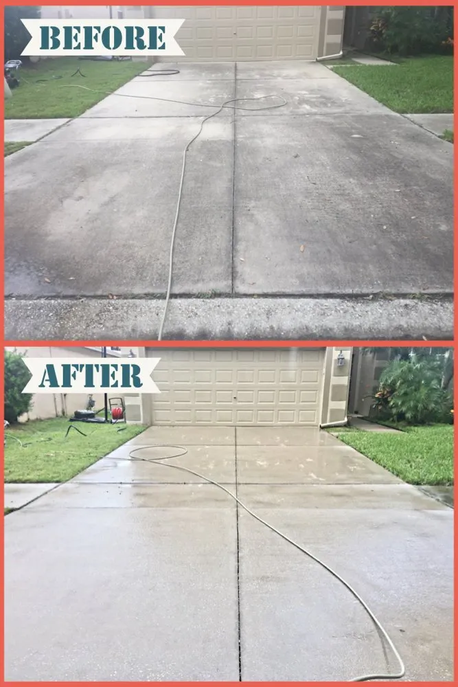 Custom landscape installation for homes across Riverview, FL - Just A Guy Pressure Washing