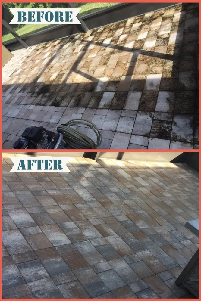 Custom garden landscaping in Riverview, FL - Just A Guy Pressure Washing