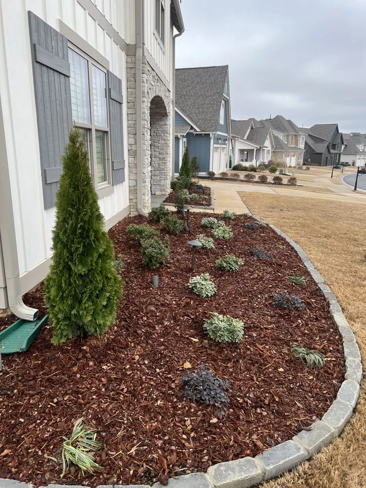 Affordable outdoor landscaping for residential properties in Pinson, AL by Just A Trimm Landscaping