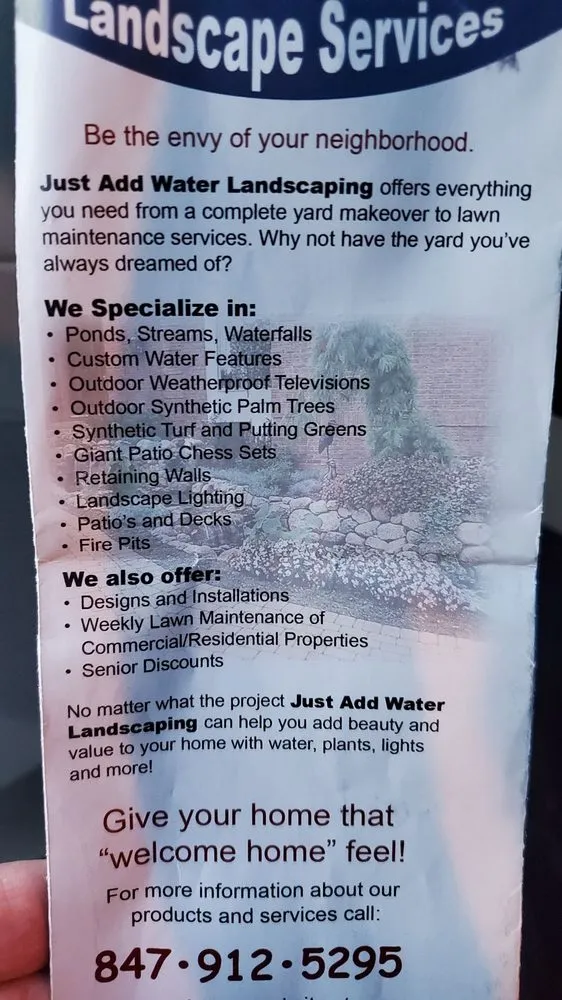 Trusted landscape design for homes across Schaumburg, IL - Just Add Water Landscapes