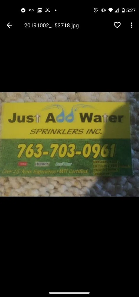 Affordable residential landscaping with custom design in Albertville, MN by Just Add Water Sprinklers