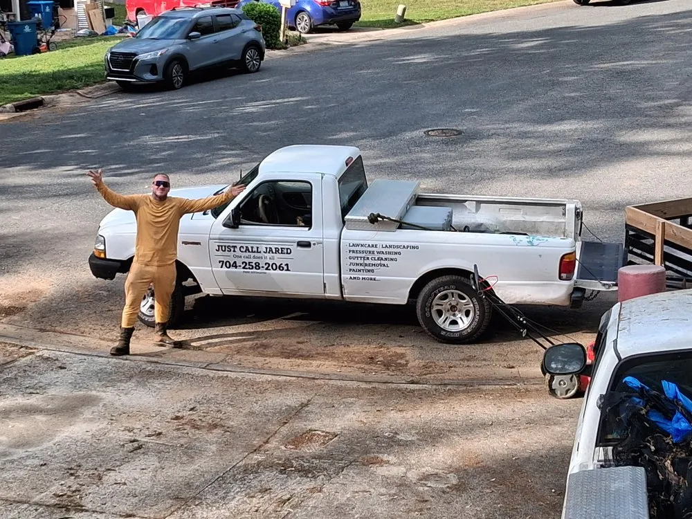 Custom landscape design in Mint Hill, NC - Just Call Jared