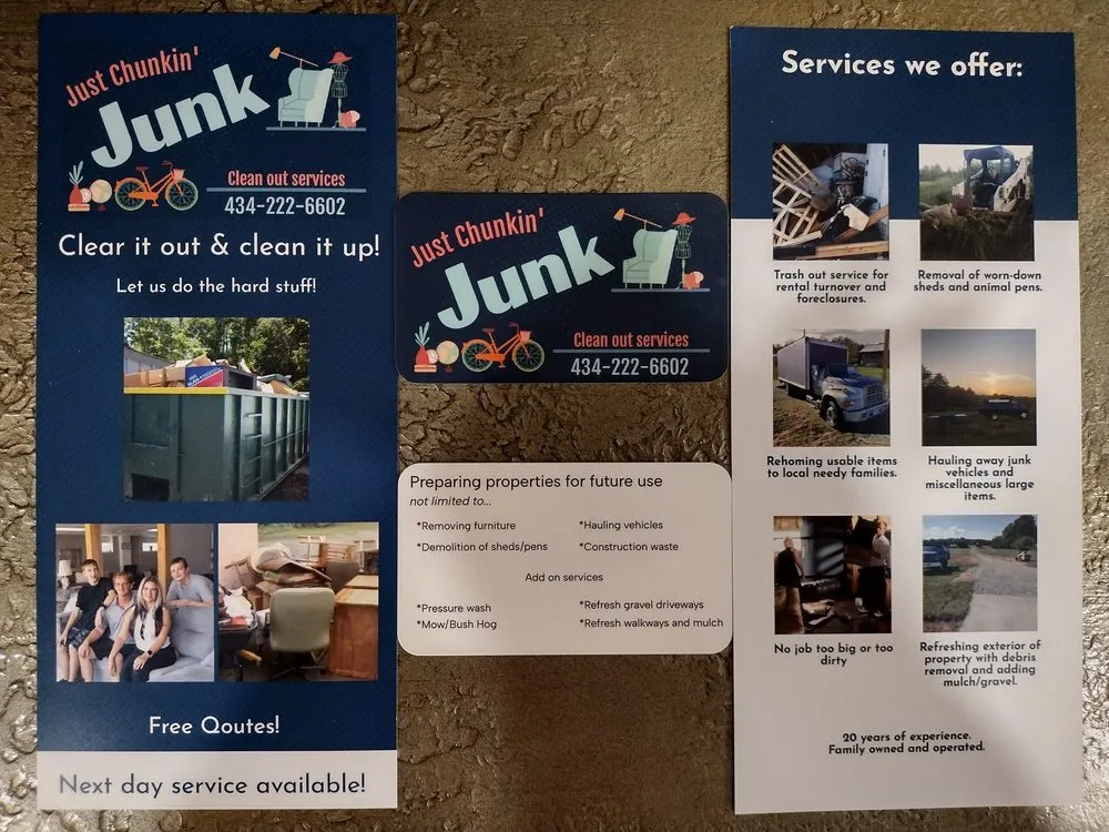 Trusted residential landscaping with custom design across South Boston, VA - Just Chunkin' Junk