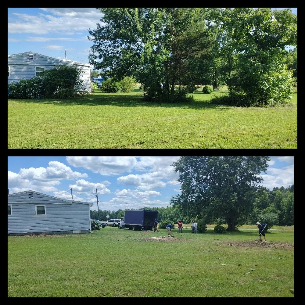 Trusted outdoor landscaping with custom design across South Boston, VA - Just Chunkin' Junk