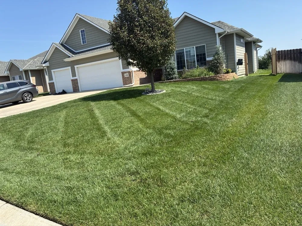 Top-rated landscape design for residential properties in Wichita, KS by Just Cut It Landscaping