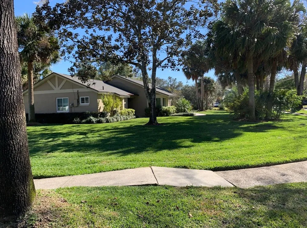 Reliable lawn mowing service with custom design across Deltona, FL - Just Green Landscaping