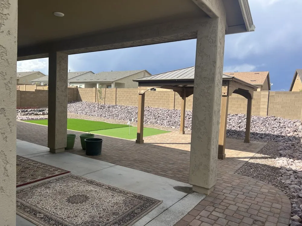 Reliable lawn mowing service with custom design across Prescott Valley, AZ - Just In Time Landscaping