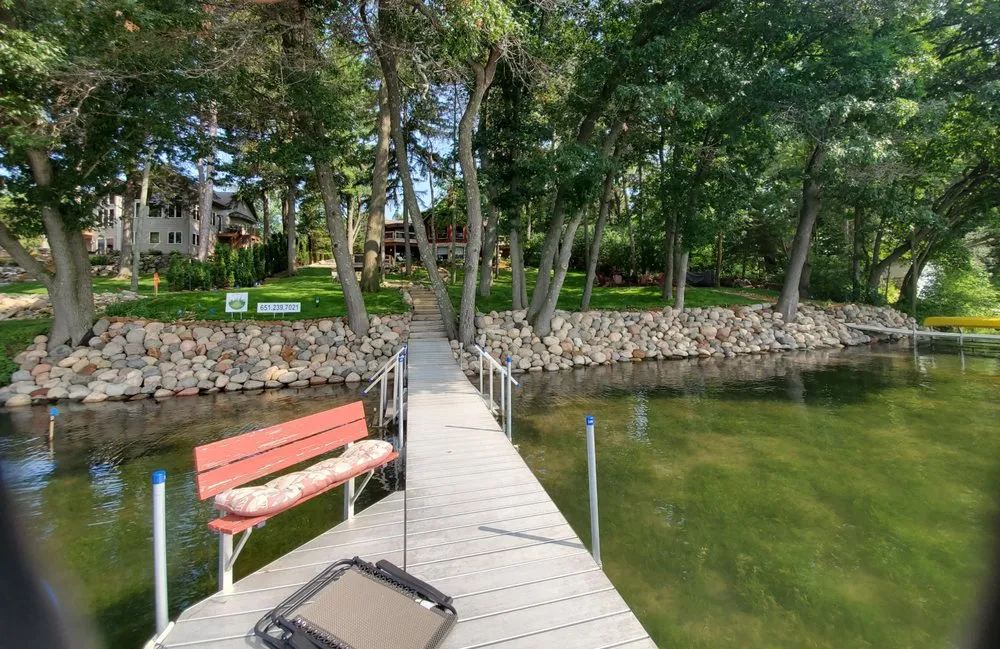 Affordable lawn mowing service for outdoor upgrades in Saint Croix Falls, WI by Just In Time Landscaping