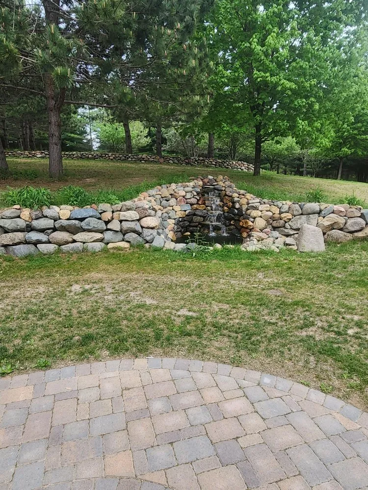 Professional garden landscaping for residential properties across Saint Croix Falls, WI - Just In Time Landscaping