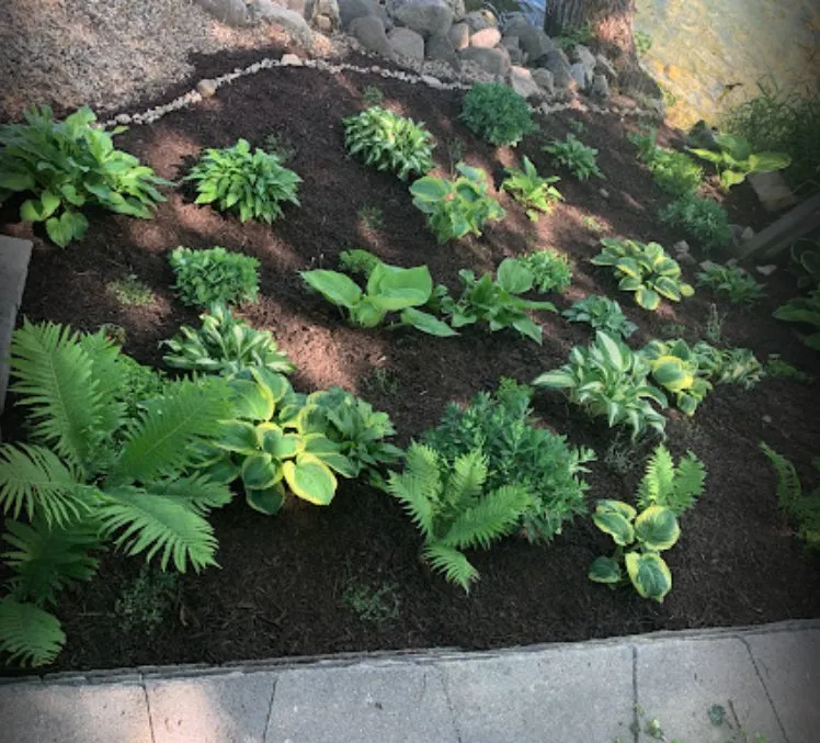 Custom landscape design in Slinger, WI by Just-In-Time Outdoor Services