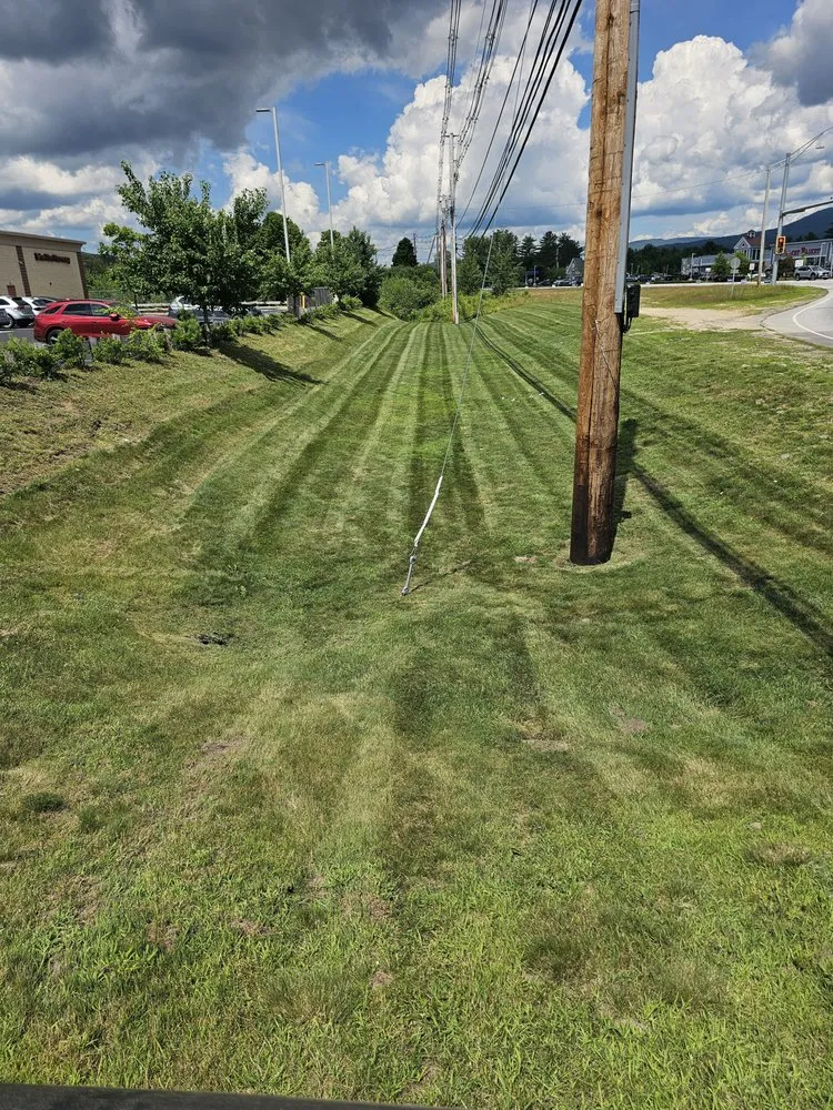 Affordable lawn mowing service in Thornton, NH by Just In Time Property Services