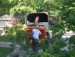 Custom garden landscaping in Hurst, TX by Just-in-time Tree Service