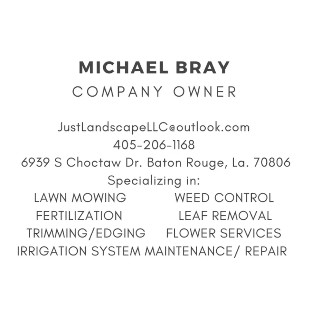 Reliable landscaping services in Baton Rouge, LA by Just Landscape