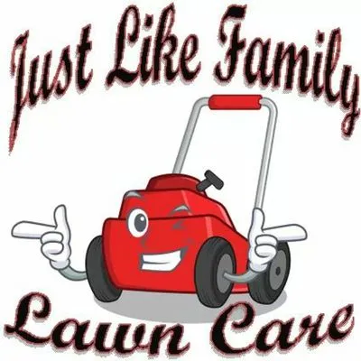 Just Like Family Lawn Care Logo