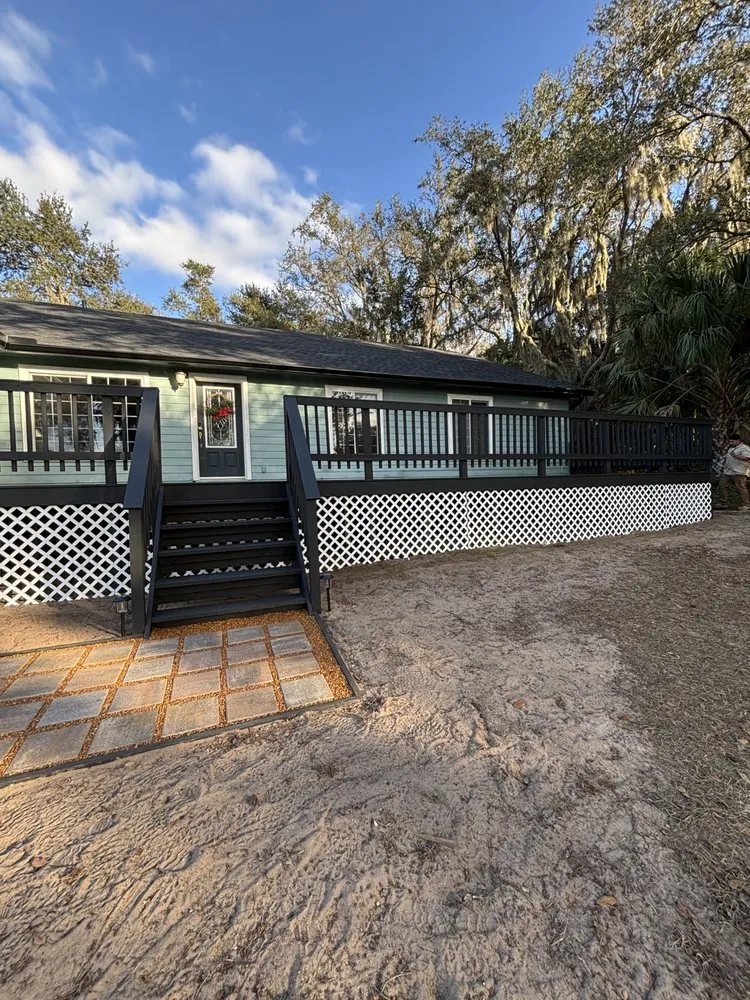 Affordable landscape design in Belleview, FL by Just-N-Time Home Services & Removal