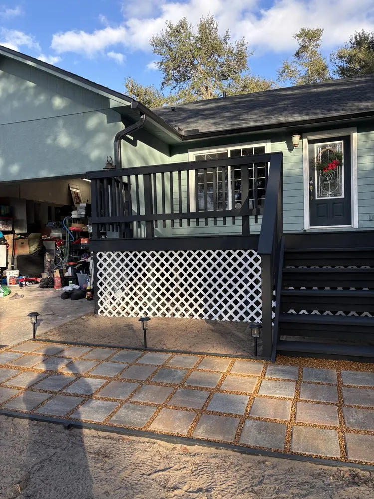 Trusted garden landscaping with custom design in Belleview, FL by Just-N-Time Home Services & Removal