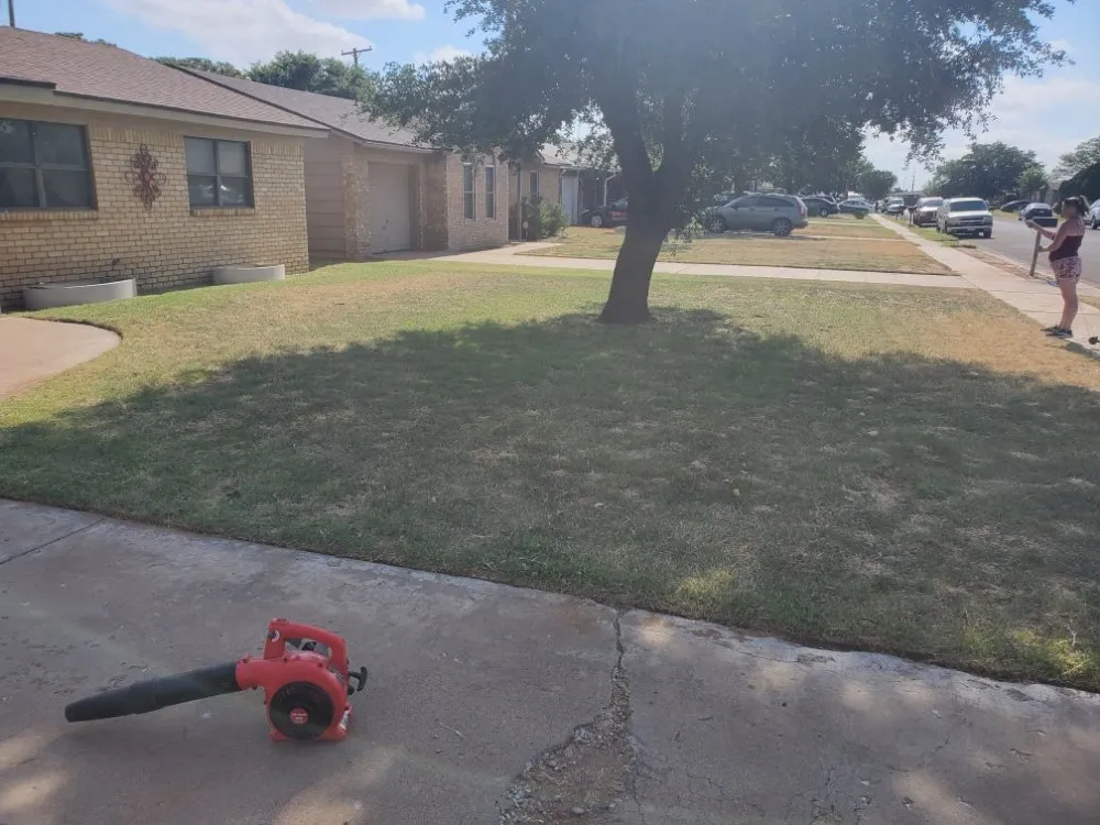 Custom landscaping services with custom design in Lubbock, TX by Just N Time Lawn Care