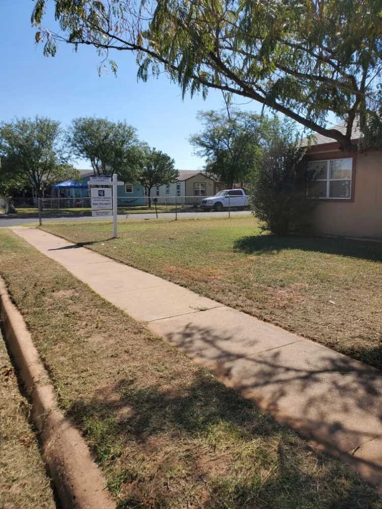 Custom landscape installation for outdoor upgrades in Lubbock, TX by Just N Time Lawn Care