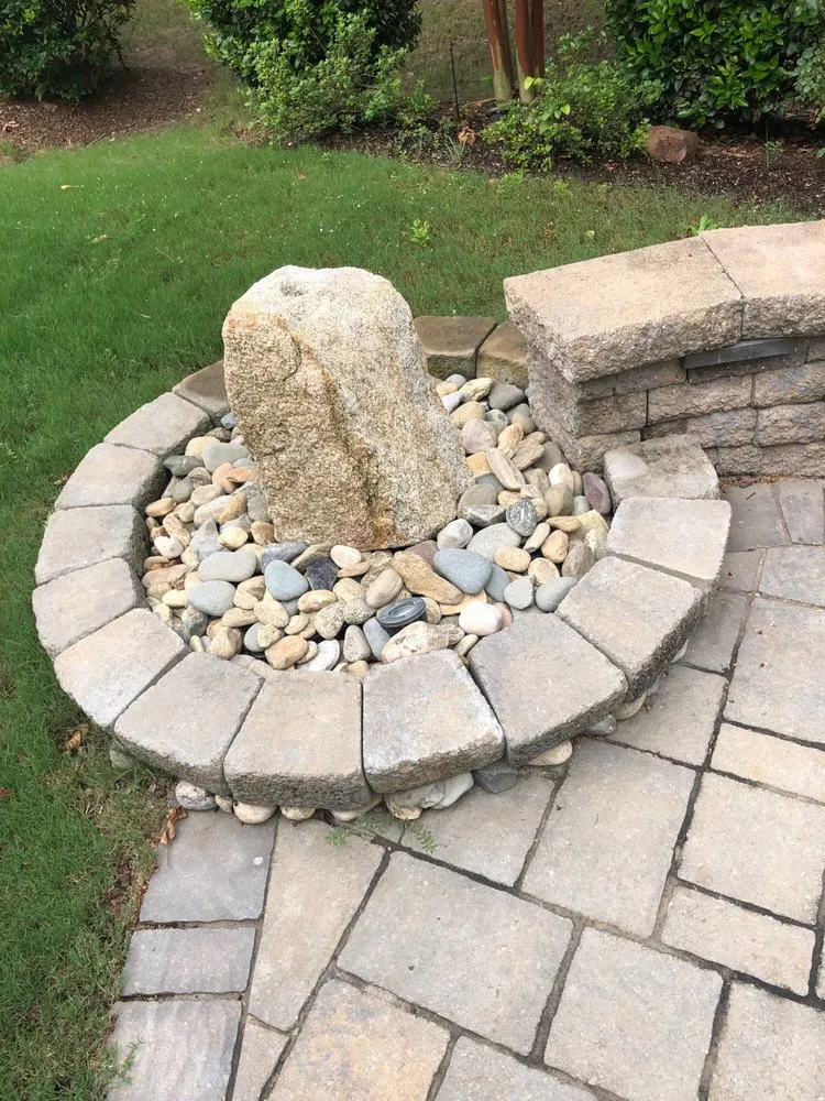 Custom garden landscaping for residential properties in Wake Forest, NC by Just Pondering