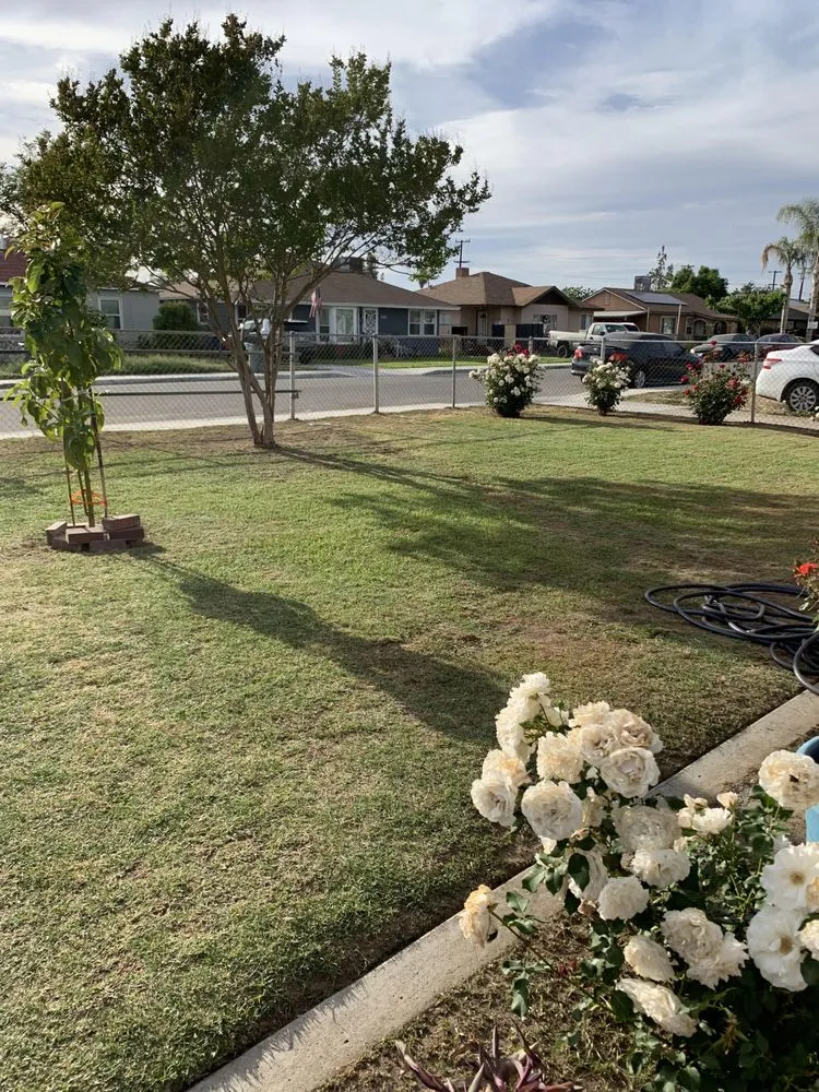 Custom garden landscaping for residential properties across Bakersfield, CA - Just Right Lawn Care Service