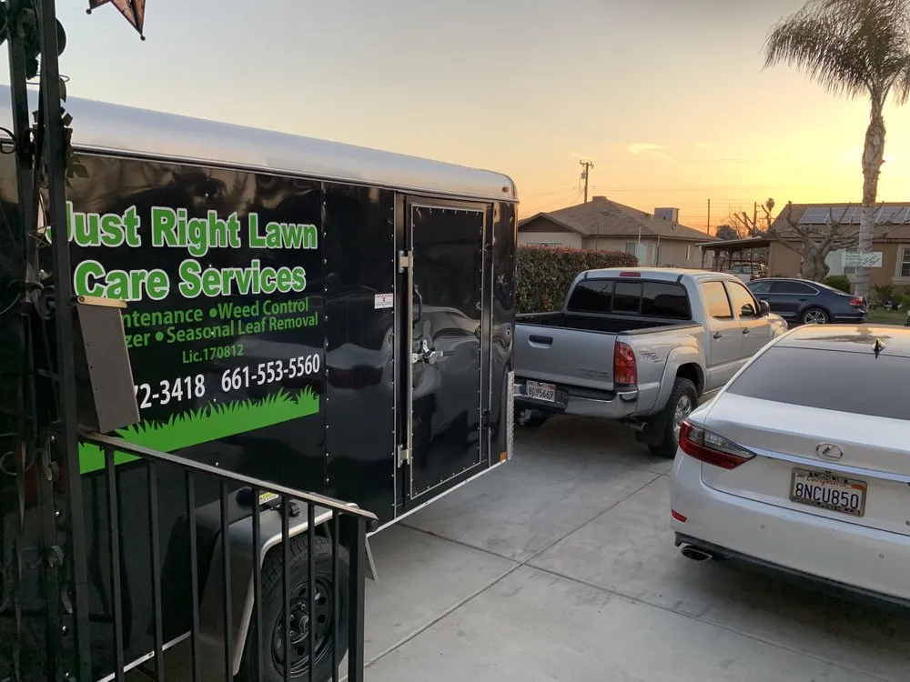 Expert landscape design for homes across Bakersfield, CA - Just Right Lawn Care Service