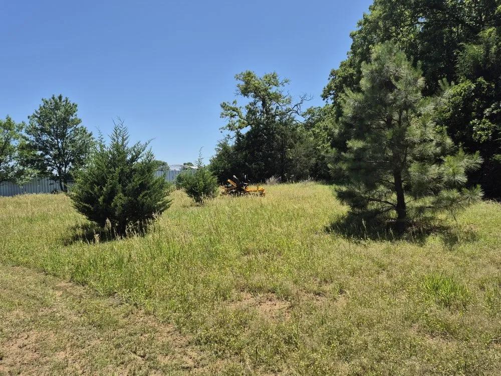 Local lawn mowing service for outdoor upgrades in Bethel Acres, OK by Just shy of Landscaping