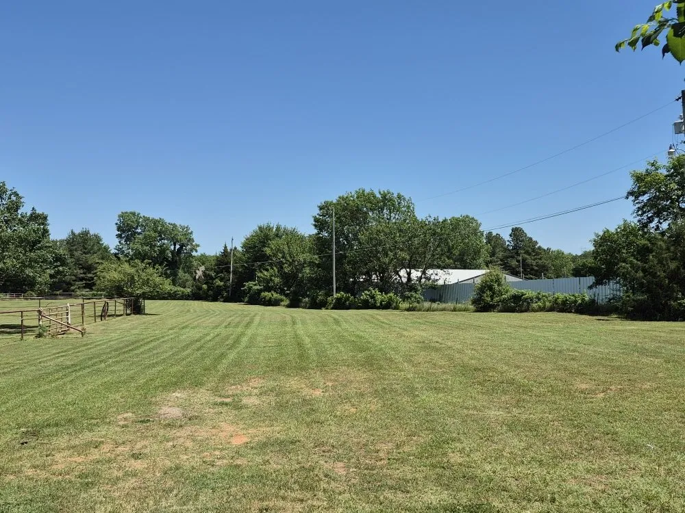 Custom outdoor landscaping for homes in Bethel Acres, OK by Just shy of Landscaping