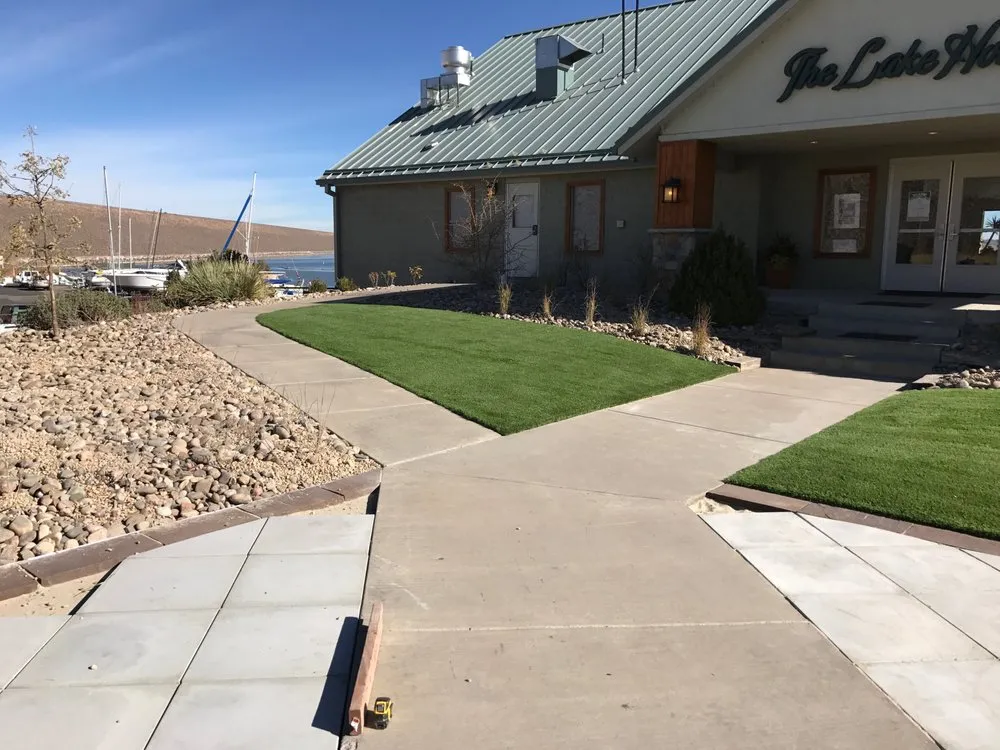 Local outdoor landscaping with custom design across Centennial, CO - Just Sod