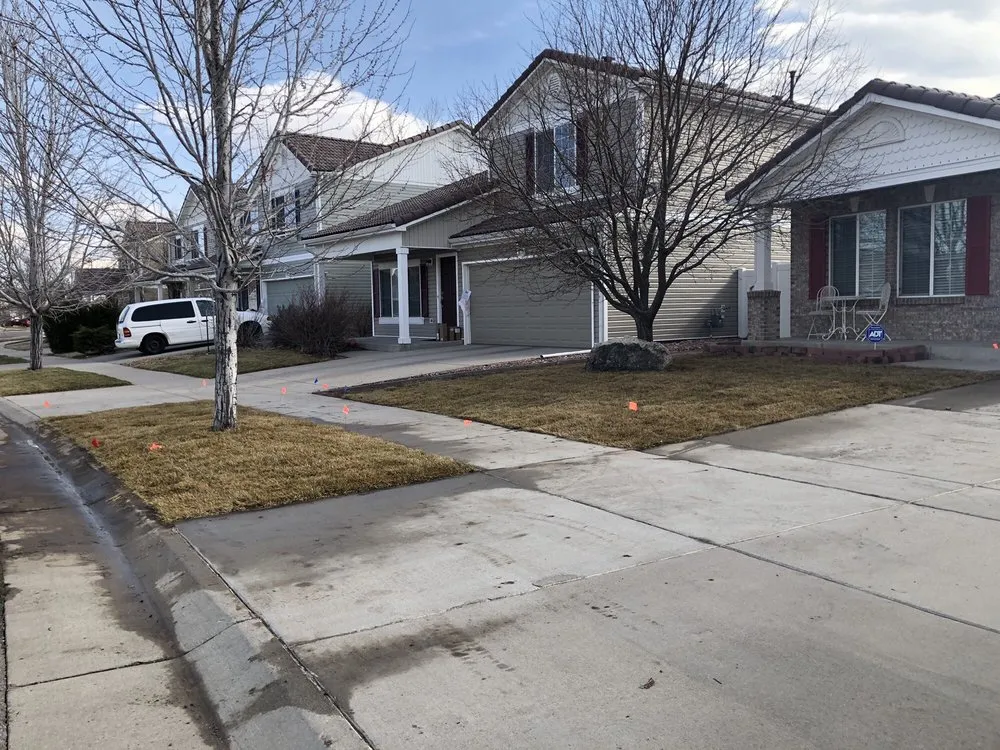 Custom outdoor landscaping for year-round maintenance in Centennial, CO by Just Sod