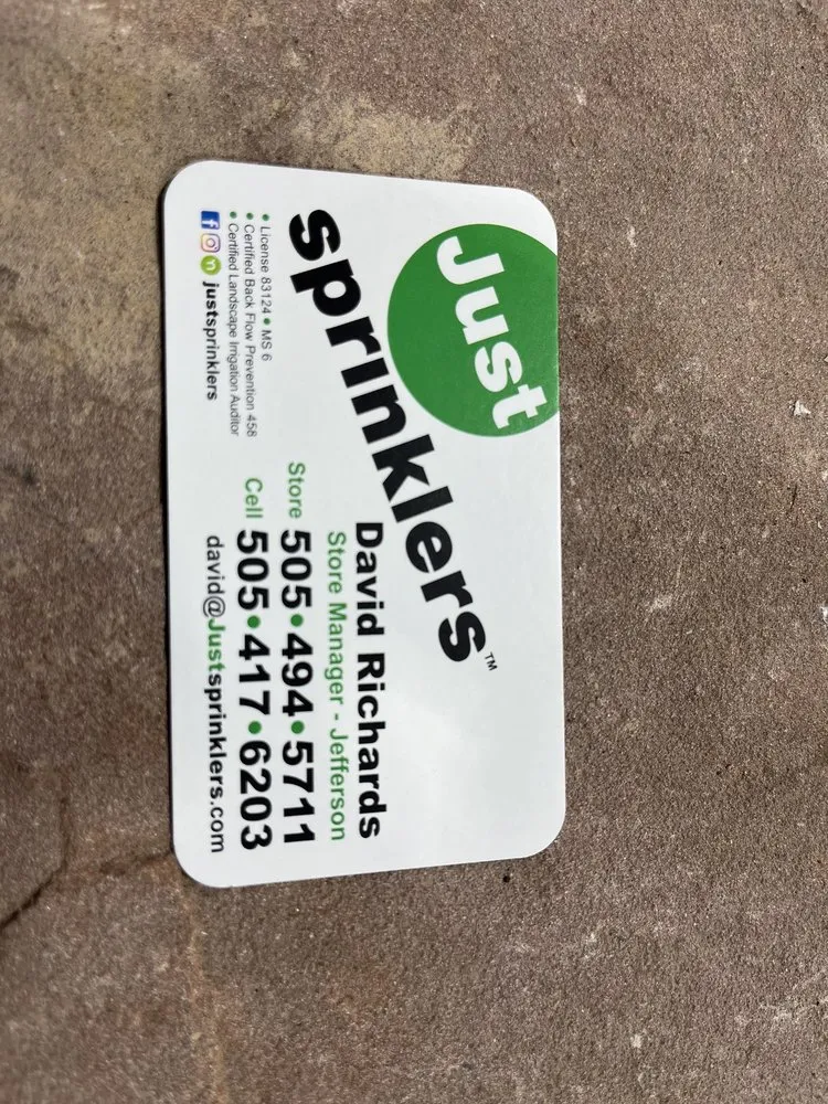 Trusted residential landscaping experts serving Albuquerque, NM - Just Sprinklers - HQ