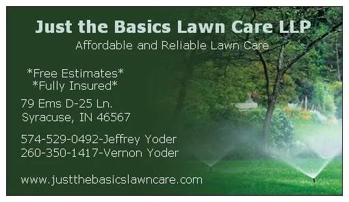 Professional lawn care service in Syracuse, IN by Just the Basics Lawn Care