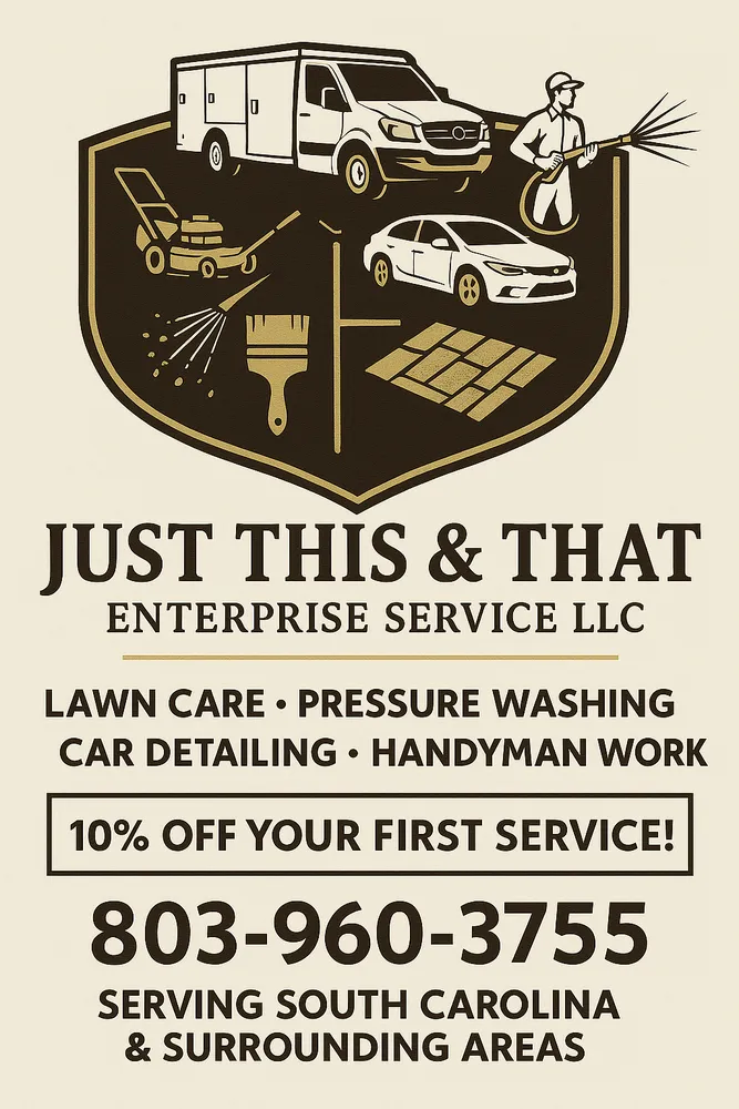 Professional residential landscaping in Columbia, SC - Just This & That Enterprise Service