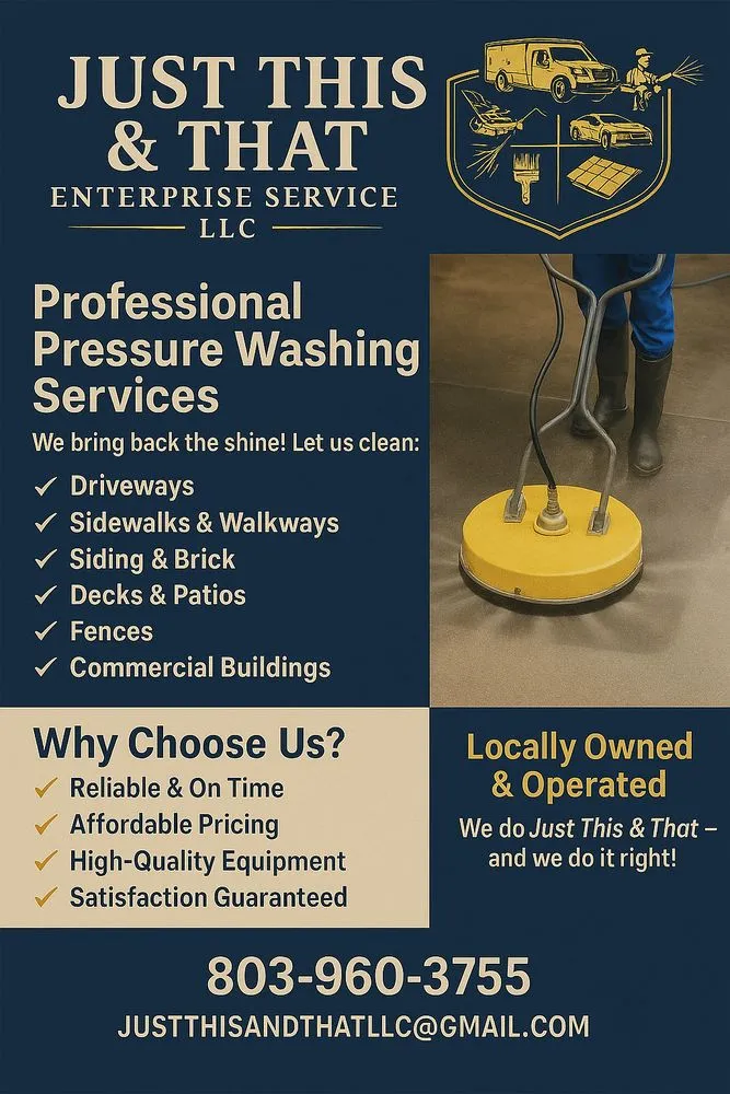 Top-rated landscaping services experts serving Columbia, SC - Just This & That Enterprise Service