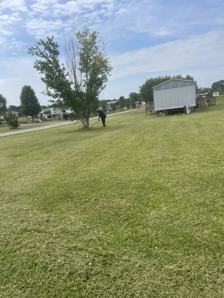 Reliable lawn care service for year-round maintenance across Smithfield, NC - JuSt Us Juheme & Stephanie