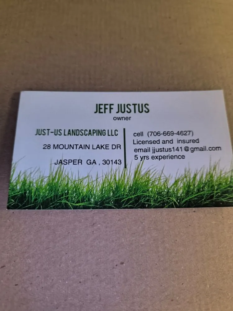 Expert outdoor landscaping in Jasper, GA - Just-us landscaping