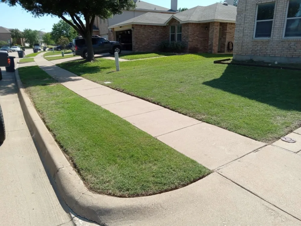 Expert lawn mowing service with custom design in Newark, TX by Just You Way Lawn & Garden Service
