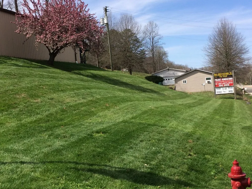 Custom landscaping services with custom design in Hurricane, WV by Justice Brothers Lawn Care
