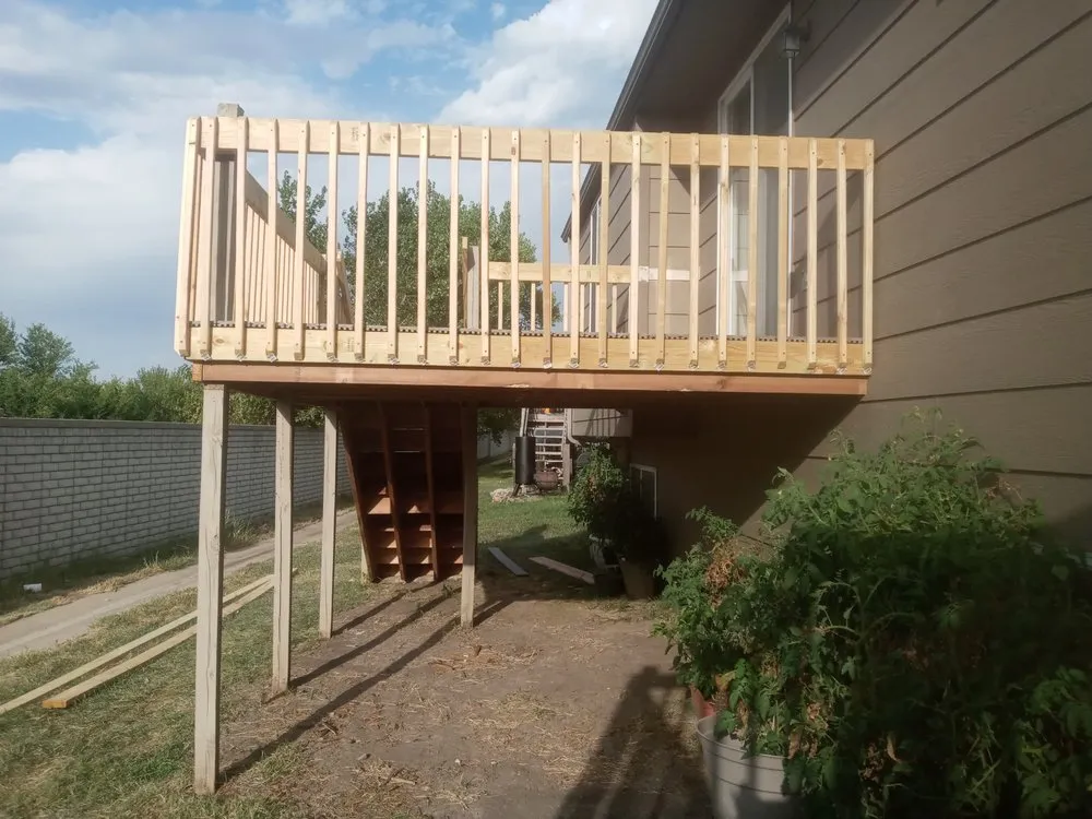 Custom outdoor landscaping for residential properties in Wichita, KS by Justin Empire Fences