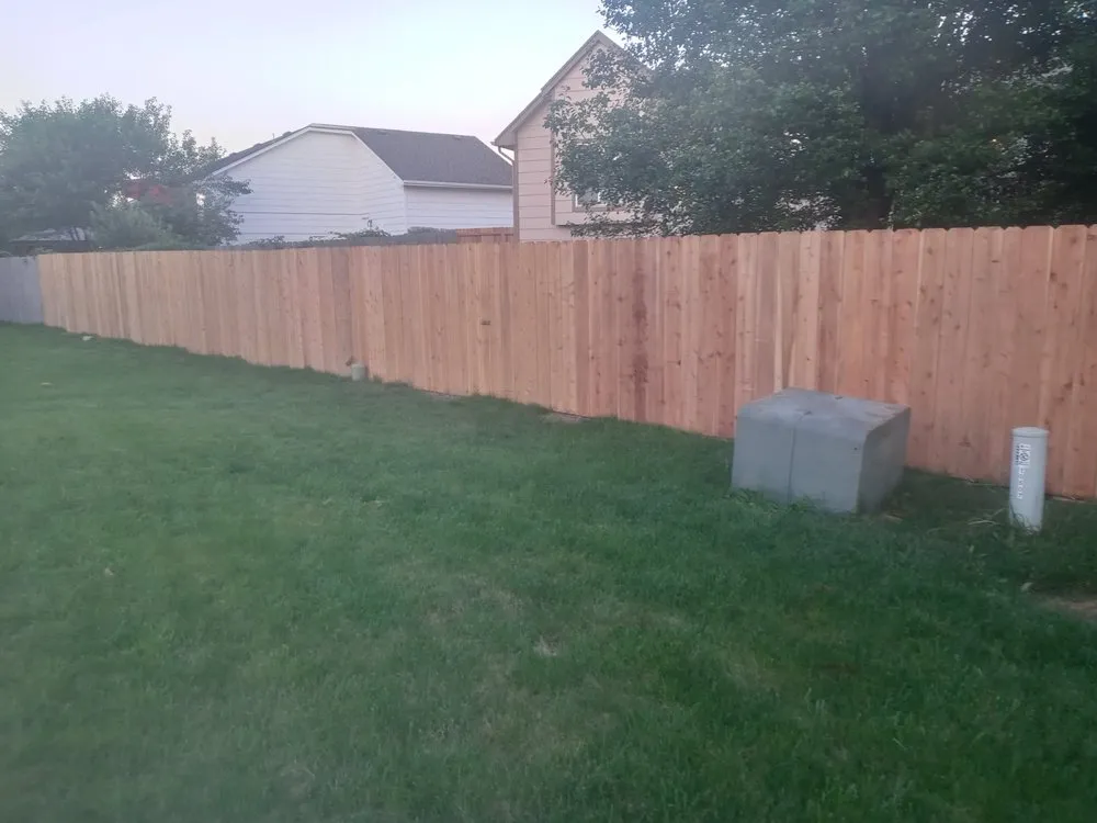 Expert outdoor landscaping in Wichita, KS by Justin Empire Fences
