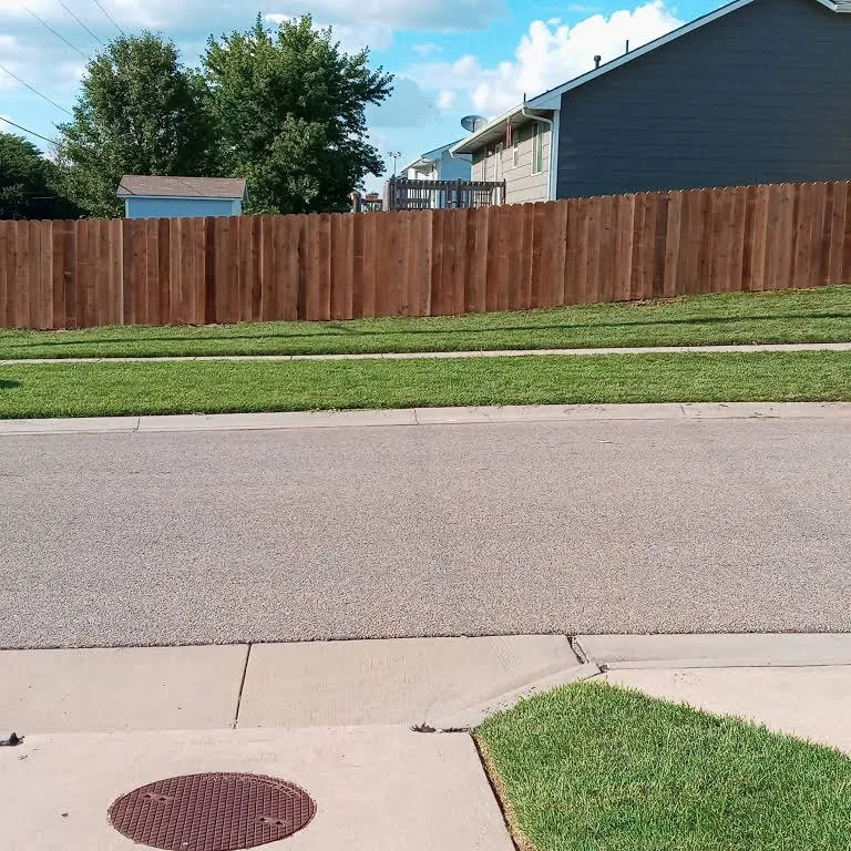 Custom yard cleanup service in Wichita, KS - Justin Empire Fences