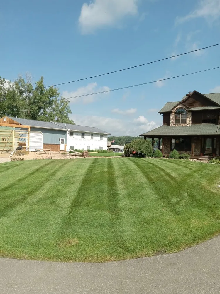 Expert yard cleanup service with custom design across Blanchard, MI - Justin goodrich lawn care