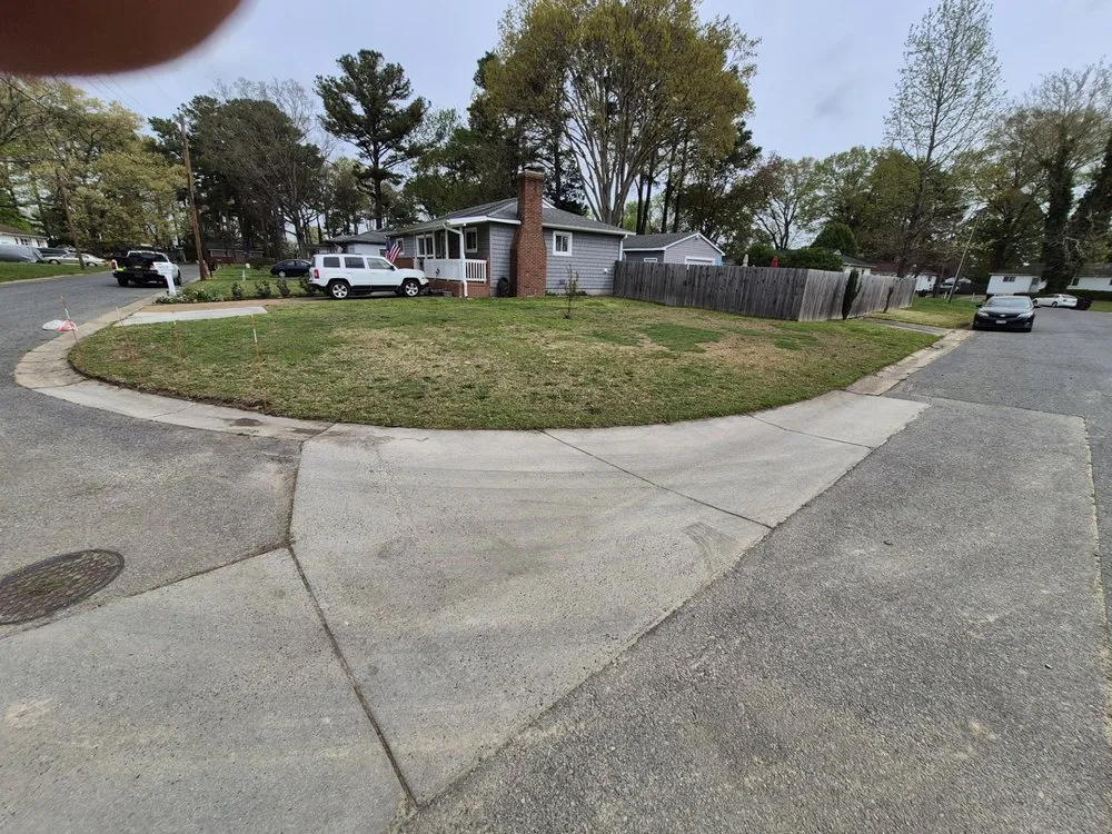 Affordable landscaping services in Chesapeake, VA by Justin Time Lawn Service