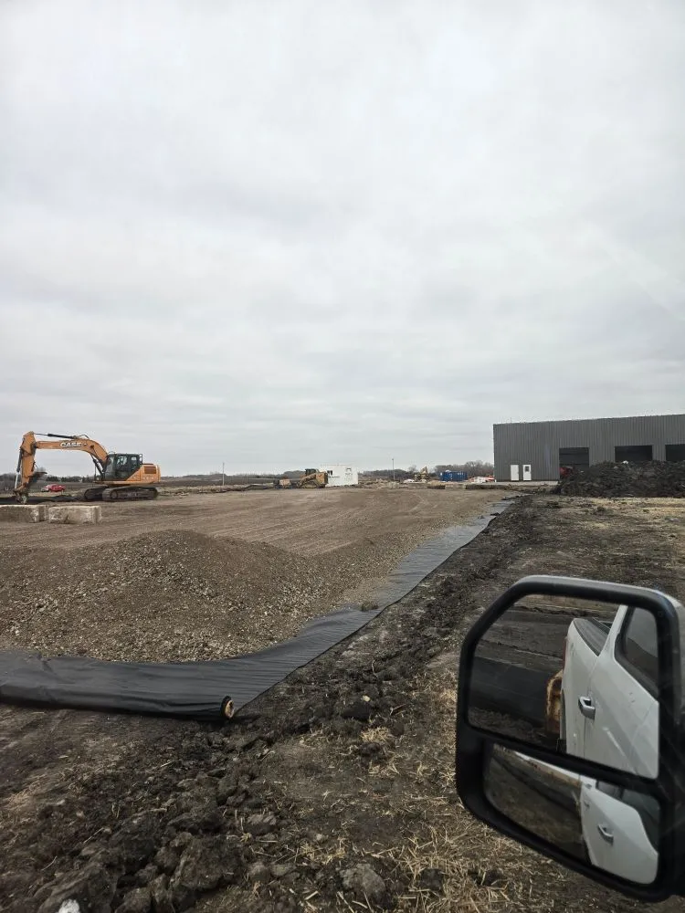 Professional outdoor landscaping in Hutchinson, MN by Justin Wright's Bobcat Service