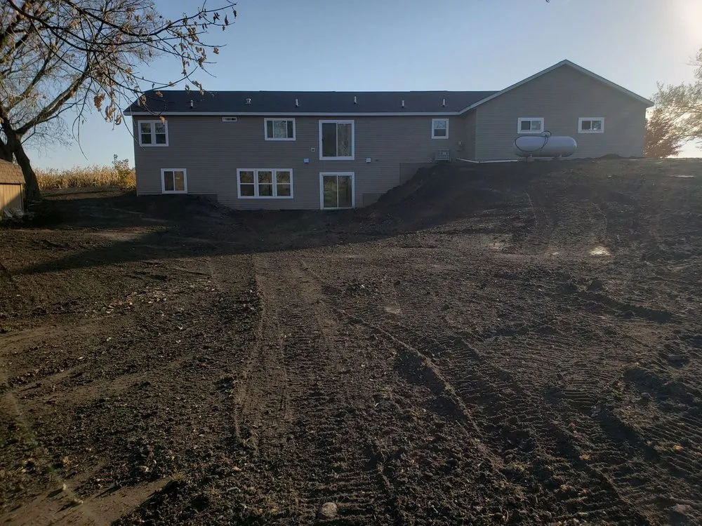 Expert yard cleanup service for beautiful yards in Hutchinson, MN by Justin Wright's Bobcat Service