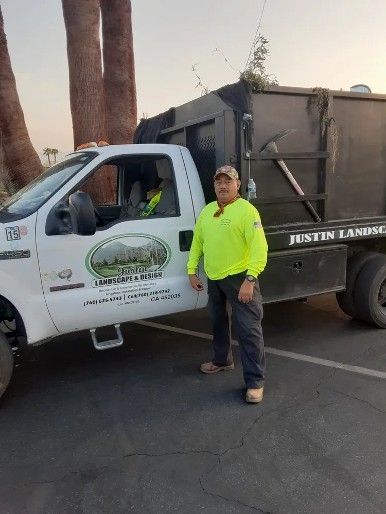 Local lawn care service in Palm Desert, CA by Justin's Landscape & Design