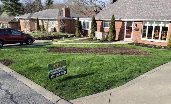Justin's Landscaping and Lawn care Logo