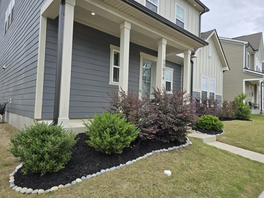 Affordable garden landscaping with custom design across Baxley, GA - Justin's Lawn Care and Pressure Washing