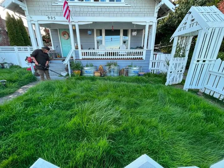 Expert yard maintenance in Longview, WA by Justins Mowing